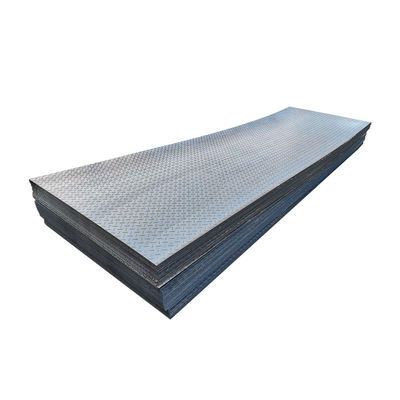 Plaque d'acier de résistance spéciale 2 mm-50 mm Plaque d'acier à carreaux Plaque de fer noir Plaque métallique de construction navale Plaque d'acier C45 Q235 A36