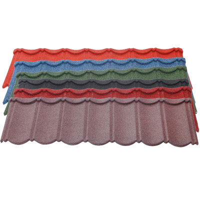 Des maisons modernes et traditionnelles écologiques Rochettes en pierre de couleur résistantes aux intempéries avec acier zinc aluminium