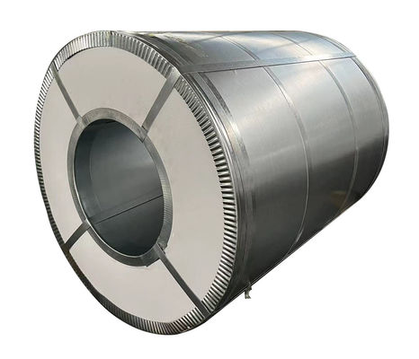 508-610MM ID de bobine en acier galvanisé trempé à chaud bobine d'acier régulière épaisseur d'épingle 23 Dx52d Z80 Longueur selon les exigences du client