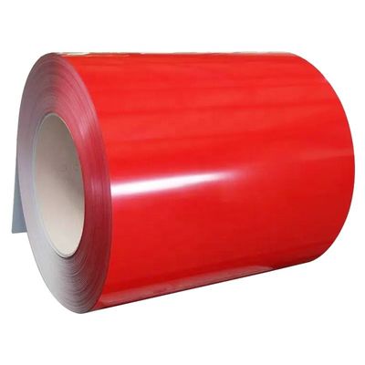 Prépeinture GI en tôle d'acier galvanisé bobine de bobine ID 508/610mm longueur personnalisable PPGI PPGL en tôle d'acier revêtu