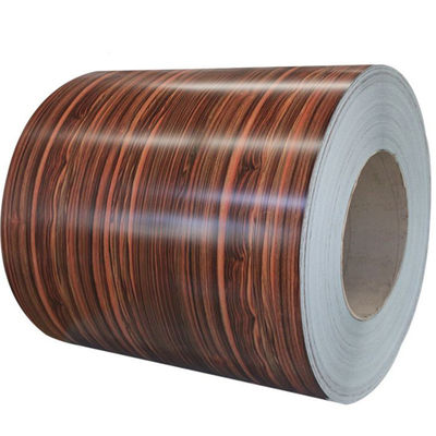 Prépeinture GI en tôle d'acier galvanisé bobine de bobine ID 508/610mm longueur personnalisable PPGI PPGL en tôle d'acier revêtu