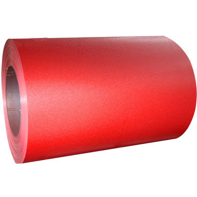 Prépeinture GI en tôle d'acier galvanisé bobine de bobine ID 508/610mm longueur personnalisable PPGI PPGL en tôle d'acier revêtu