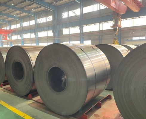 DC01/SPCC bobine d'acier laminée à froid avec passage par la peau et tolérance de ± 1% en cas de forte demande