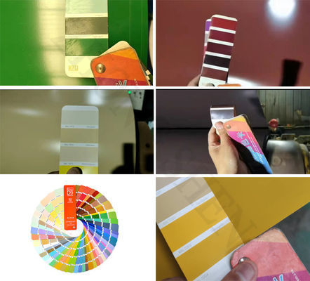 DX53D bobines en acier galvanisé laminé à froid prépeintes couleur ppgi d'épaisseur de 0,2 mm à 0,6 mm pour des applications polyvalentes