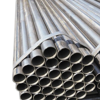 Tubes galvanisées à section ronde en forme de non-alliage pour la construction d'échafaudages