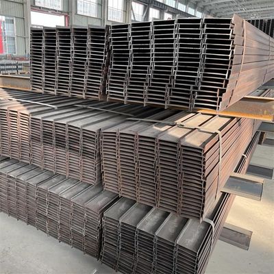 150 * 75 * 5 * 7 mm ASTM A36 Acier à faisceau H en fer avec tolérance ± 1% et service de traitement de décoiling