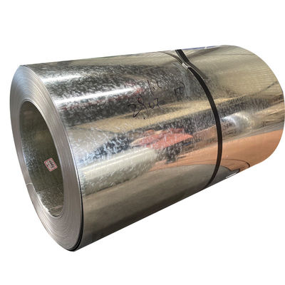 Dx51D Z275 Plaque de métal galvanisée au zinc bobines galvanisées à chaud enduites en acier bobines Gi avec revêtement 508mm/610mm bobine ID Z30-Z40