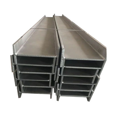 Faisceaux H galvanisés laminés à chaud Q235B Q345B A36 A992 Faisceau universel pour soudage Structure en H-acier ASTM Grade Q355