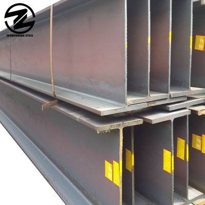 Faisceaux H galvanisés laminés à chaud Q235B Q345B A36 A992 Faisceau universel pour soudage Structure en H-acier ASTM Grade Q355