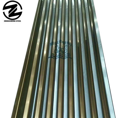Service de revêtement et de traitement des tôles de toiture galvanisées ondulées et galvanisées en aluminium d'une épaisseur de 0,12-1,2 mm