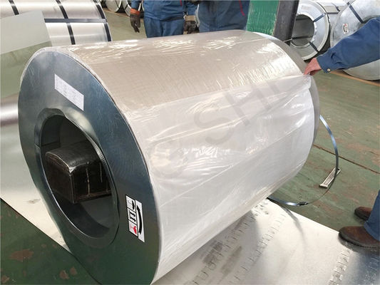 Technique laminé à froid PPGI double couleur gi bobine de tôle de fer z40 peinture 15/20 RAL9001 bobine d'acier galvanisé pour toiture