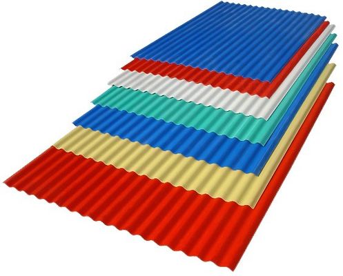 Couverture en tôle verte PPGI Couverture en tôle d'acier galvanisé Couverture en tôle de brique Couverture en tôle d'acier rouge avec une tolérance de ± 1%