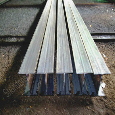 ASTM A36 150*75*5*7mm poutres H avec technique de découpe laminée à chaud