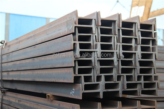 150*75*5*7mm poutres H en acier laminé à chaud avec longueur et soudage ASTM A36