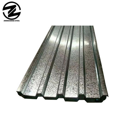 Toiture/Mauurs extérieures et intérieures Carreaux galvanisés en acier de 1800 à 2000 mm de longueur