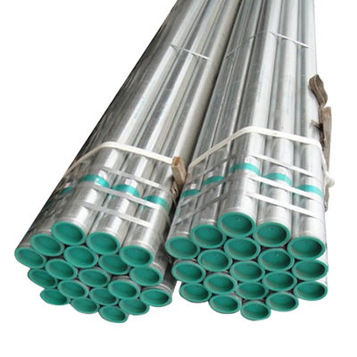 Pipe ronde galvanisée pour matériaux de construction de serre de 25 mm de diamètre et d'une épaisseur de 0,6 mm