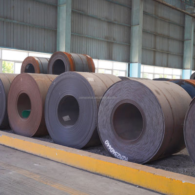 ASTM A36 bobine d'acier d'épaisseur 2,5 mm 3 mm bandes d'acier laminées à chaud en bobines pour acier au carbone de qualité plaque de navire