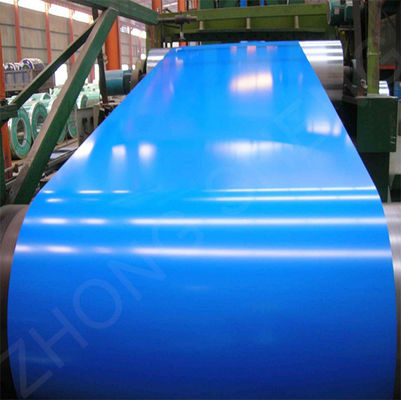 Couche en acier galvanisé PPGI couche en acier galvanisé aluzinc couleur galvalume pour la longueur requise par le client