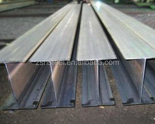 Faisceau H laminé à chaud SN490B Grade 60x16x8 Épaisseur de la bride 7-34 mm Longueur 6-12 m pour les matériaux de construction de bâtiments