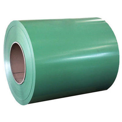Coils PPGI galvanisés prépeints Coil en acier revêtu de couleur avec une dureté totale et une largeur de 100-1500 mm