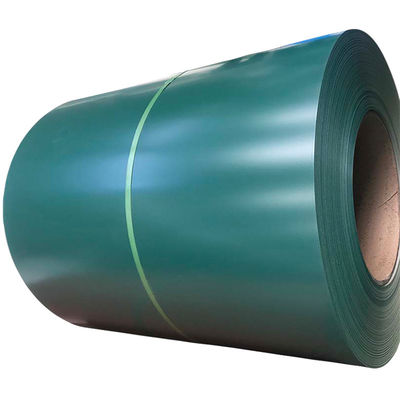 Coil d'acier revêtu de couleur bleue prépeint PPGI galvanisé Coils longueur selon les exigences du client Package standard PPGI