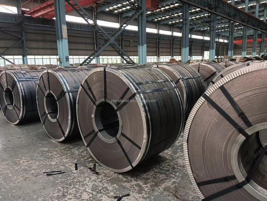 Épaisseur personnalisable Carbon Black HRC Coil en acier laminé à chaud de RIZHAO Mill Q235B 1.2*1250mm avec service de décoiling