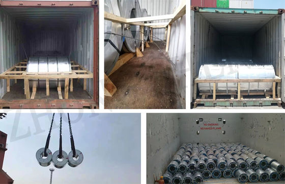 Full Hard SGCC SGCD Prepeint Ppgi Ppgl GI Coil d'acier galvanisé JIS G3312 Ppgi Coil d'acier revêtu de zinc avec poids de bobine