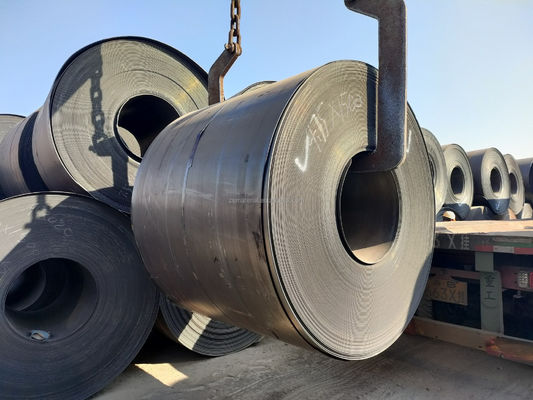 Taille personnalisée en acier laminé à chaud Q235B 3*1500mm HRC avec des ventes mensuelles de plus de 10 000 tonnes de l'usine RIZHAO