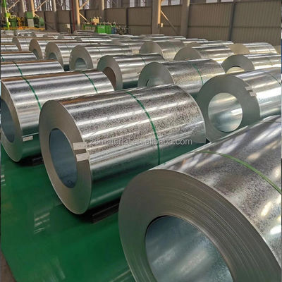 Vente d'acier à base de laminage à froid DX51D JIS ASTM A653 SS340 bobine galvanisée à chaud à grande spangle régulière