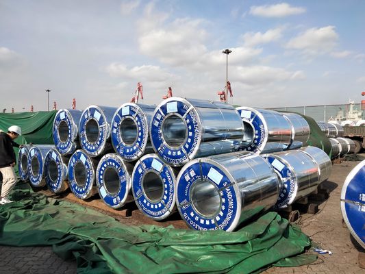 SONCAP certifié bobine d'acier laminé à froid DC 01 huileuse brillante finition de broyeur matériau au bord SK45 pour vos besoins