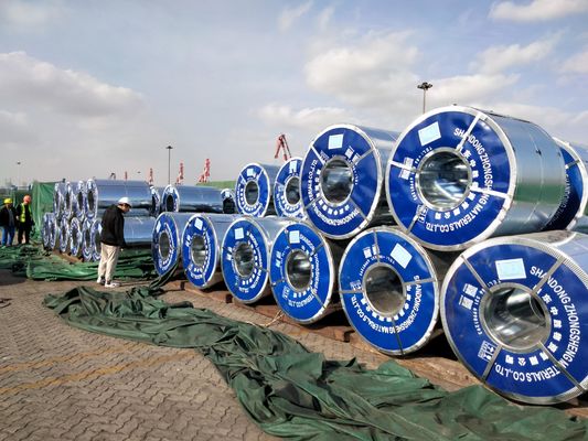 SONCAP certifié bobine d'acier laminé à froid DC 01 huileuse brillante finition de broyeur matériau au bord SK45 pour vos besoins