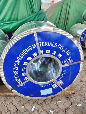 SONCAP certifié bobine d'acier laminé à froid DC 01 huileuse brillante finition de broyeur matériau au bord SK45 pour vos besoins