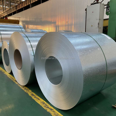 Vente directe d'acier au carbone laminé à froid bobine galvanisée prépeinte pour la fabrication de conteneurs certifiée ISO9001 et durable