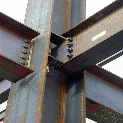 Faisceau H non allié ASTM A36 A992 soudage à chaud Faisceau universel Q235B Q345E I Faisceau 16MN acier à canal acier galvanisé H Structure acier 6-12m