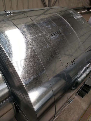 Tolérance ± 1% et passage par la peau Q235B 0,8 mm * 180 mm bandes de rouleaux en acier galvanisé 1,0 mm * 200 mm pour la performance
