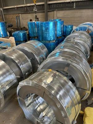 Technique à base de laminage à chaud 1.85*250 mm Plaque de bande en acier galvanisé structural en bobine pour bâtiments