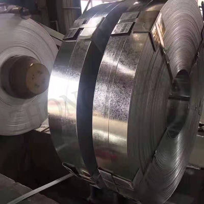 Q235B Grade structural Galvanisée à froid en acier laminé bande 0.2MM 0.4MM Épaisseur Z12 bande de tôle d'acier pour la structure