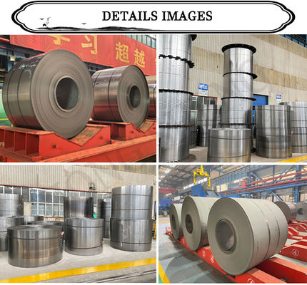 Coils d'acier laminés à froid galvanisés selon la norme DIN Q345 0,35 mm pour la construction