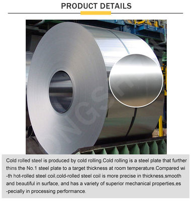 Largeur 600 mm-2000 mm DC04 Plaque d'acier laminée à froid d'une épaisseur de 0,2 mm à 0,5 mm