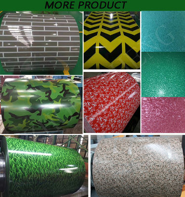 Coil PPGI enduit de couleur en PE laminé à froid PVDF pour acier galvanisé prépeint