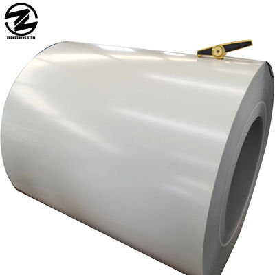 0.35*1219mm Taille Ral 9003 bobine d'acier PPGI galvanisée prépeinte de qualité DX51D Z/SGCC/DC01 Z/DC51D Z 3-5 tonnes Poids de bobine