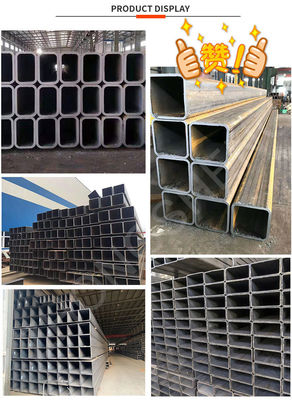 20x20 40x40 tubes carrés de gaz avec des performances de traitement optimales et parfaites en utilisant la technique ERW