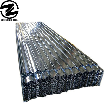IBR 686 tôle de toit en zinc ± 1% Tolérance 0,47 mm tôle de toit en acier galvanisé ondulé avec norme DIN