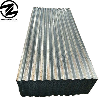 IBR 686 tôle de toit en zinc ± 1% Tolérance 0,47 mm tôle de toit en acier galvanisé ondulé avec norme DIN