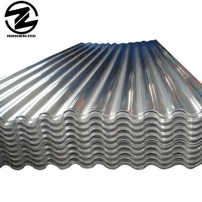 IBR 686 tôle de toit en zinc ± 1% Tolérance 0,47 mm tôle de toit en acier galvanisé ondulé avec norme DIN