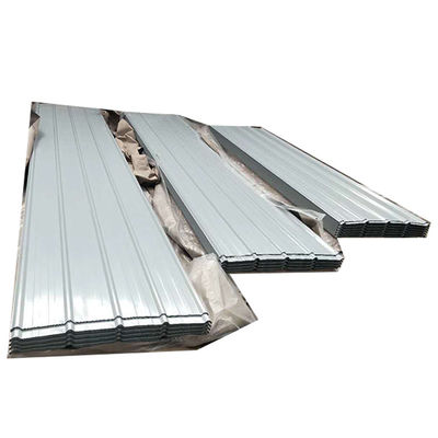 600-1100mm Largeur couleur orange Prepeint tôle de toiture ondulée PPGI Toit métallique en zinc décoratif enduit tôle d'acier couleur
