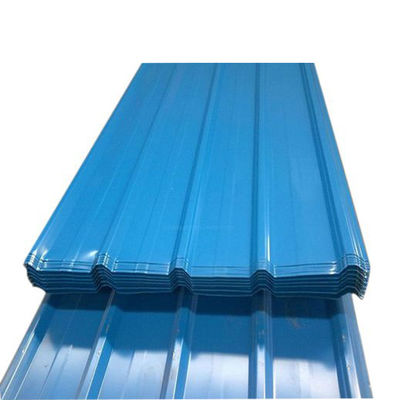 PPGI Matériau de construction feuille de toit métallique Prepeint feuille de toit avec revêtement AZ61-AZ90 Dureté Full Hard