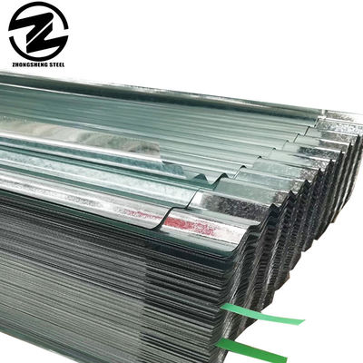 GB Standard Full Hard Roof Sheet AZ150 Plaque de toiture en métal ondulé 0,47 pour le marché