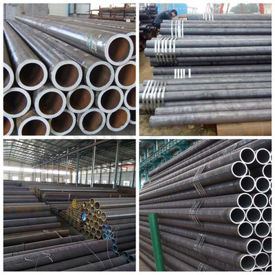 Forme de section ronde 18 pouces API 5L 6 mètres de longueur tuyau en acier au carbone pour la construction tuyau fluide SCH 40