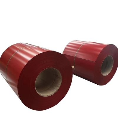 PPGI/PPGL bobine d'acier revêtue de couleur RAL Couleur toutes les couleurs Épaisseur 0,25-0,8 mm pour le bénéfice